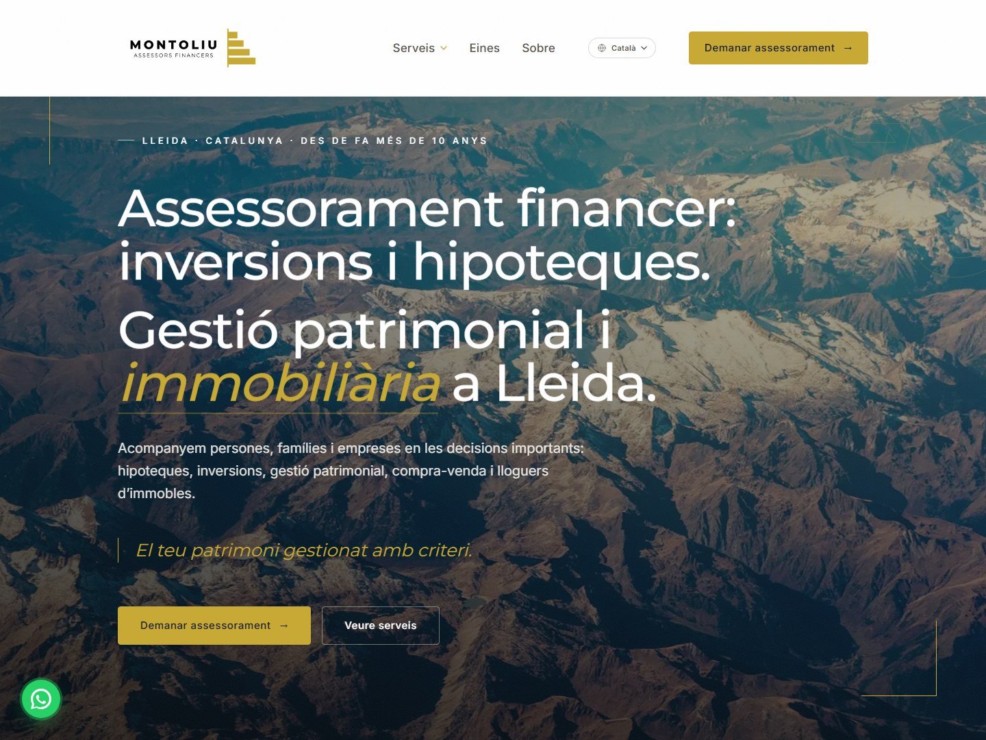 MONTOLIU ASSESSORS: Asesoría financiera e inmobiliaria en Lleida
